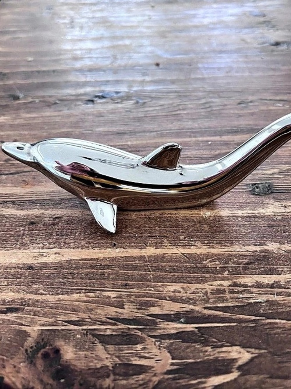 Vintage Elegance Silver Dolphin Bottle Opener Barware